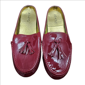 Ashro Red Tassel Loafers